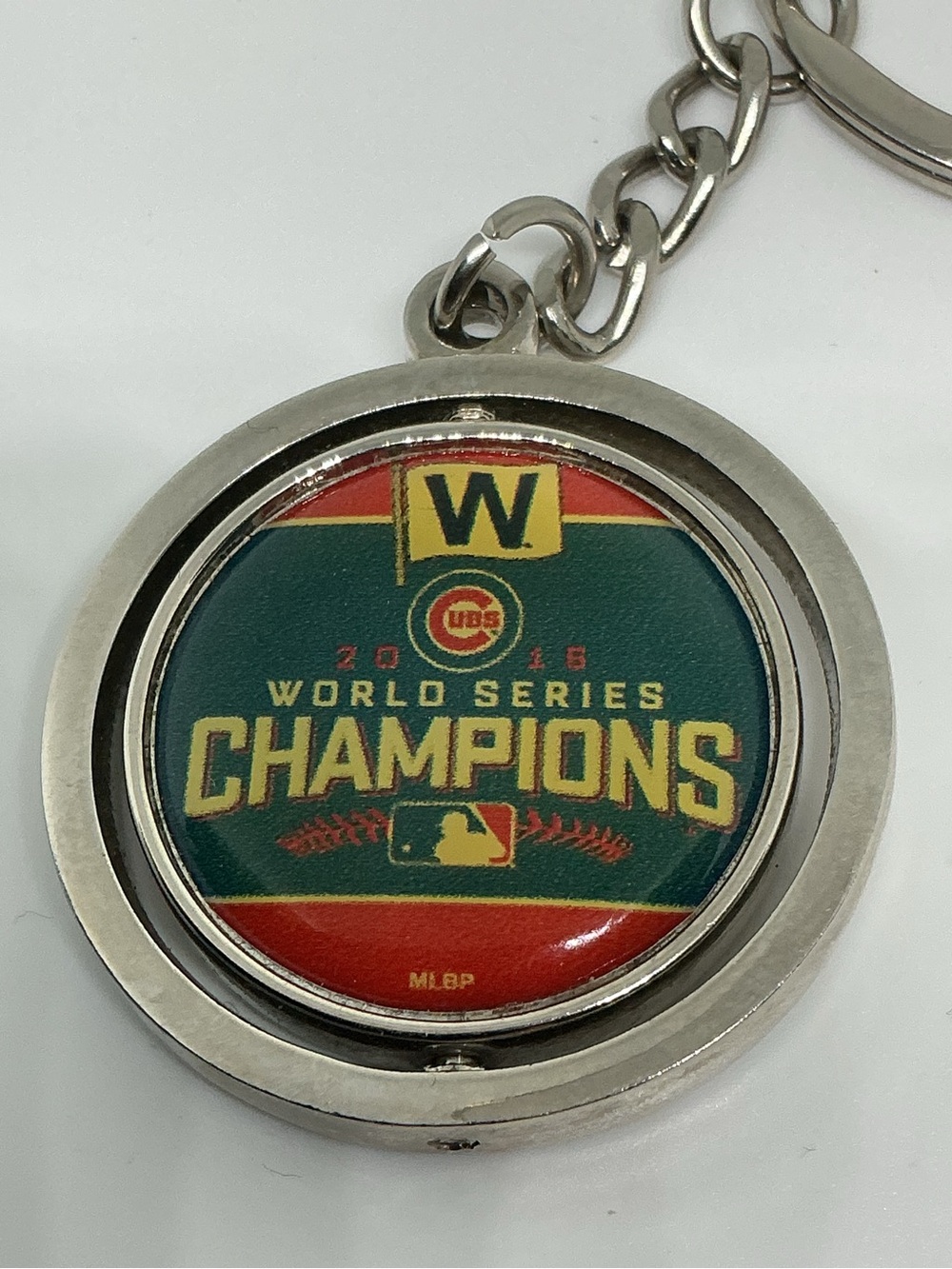 Chicago Cubs 2016 MLB World Series Champions Spinning Key Ring